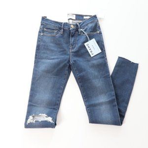 Frame Le Skinny De Jeanne Joli Raw Hem Jeans 25